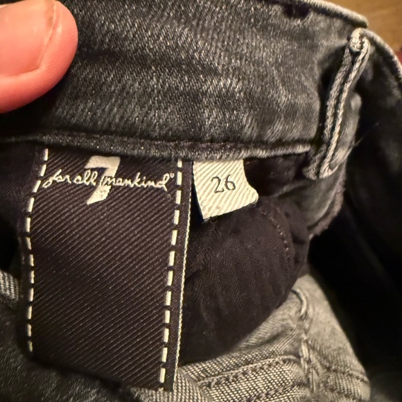 7 For All Man Kind Skinny Jeans Size 26 - Picture 6 of 6